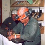 Salsigne, le dernier poste d'après-midi, juillet 2004