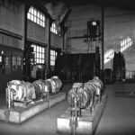 Susville, puits du Villaret, la machine d'extraction, ©PCG 1987