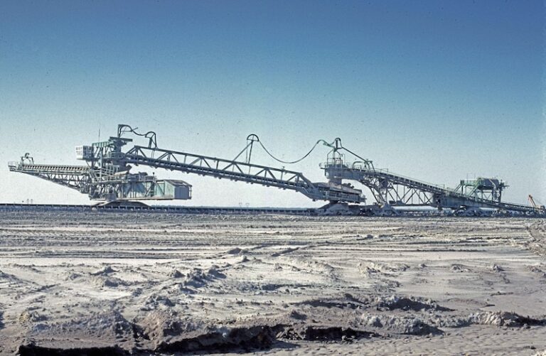 La mine de lignite d'Arjuzanx Beylongue - © PCG