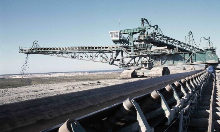 La mine de lignite d'Arjuzanx Beylongue - © PCG