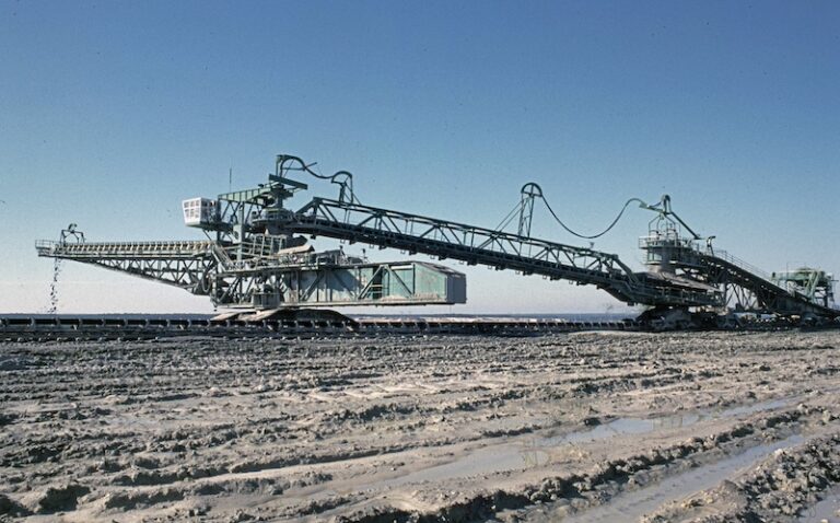 La mine de lignite d'Arjuzanx Beylongue - © PCG