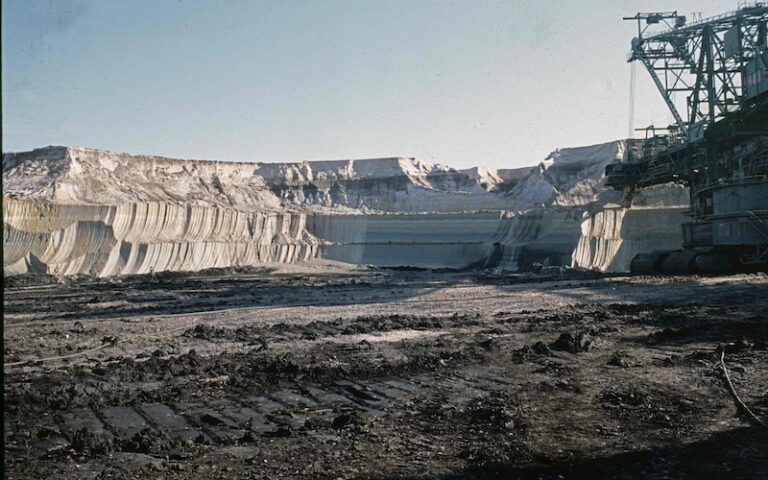 La mine de lignite d'Arjuzanx Beylongue - © PCG