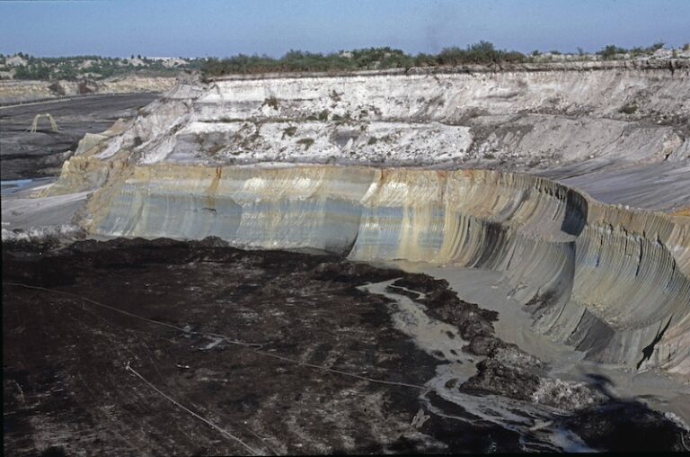 La mine de lignite d'Arjuzanx Beylongue - © PCG