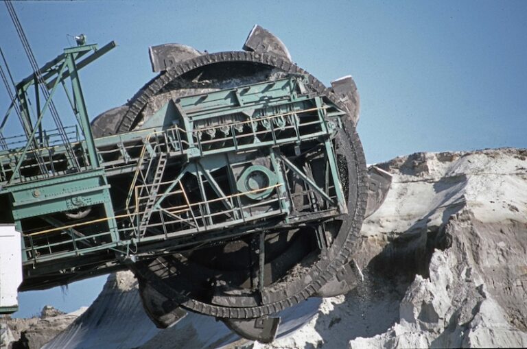 La mine de lignite d'Arjuzanx Beylongue - © PCG