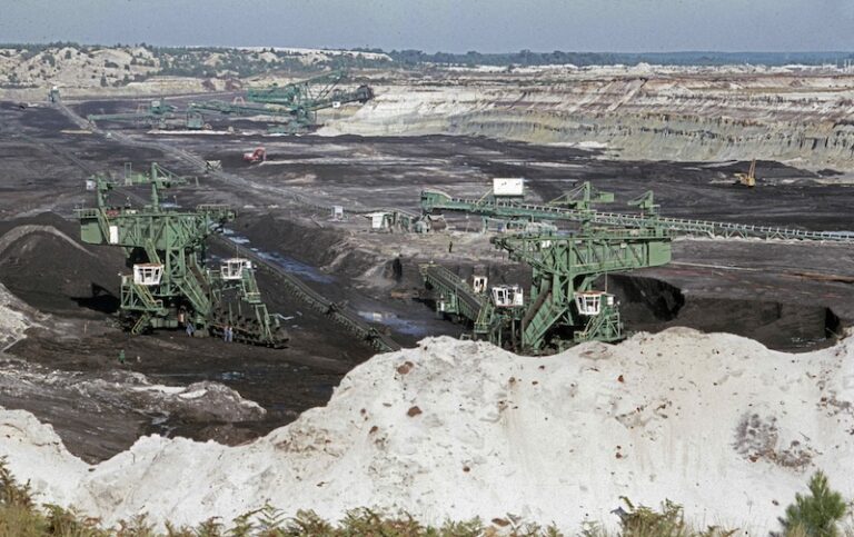 La mine de lignite d'Arjuzanx Beylongue - © PCG