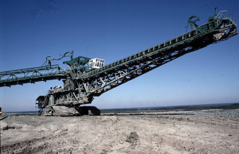 La mine de lignite d'Arjuzanx Beylongue - © PCG