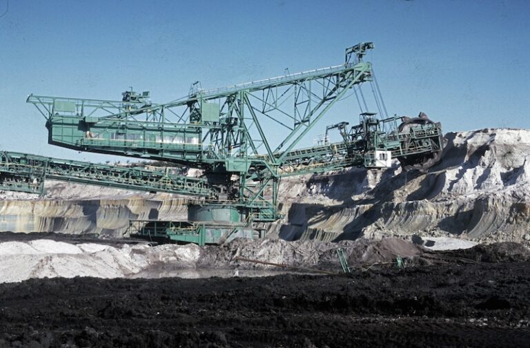 La mine de lignite d'Arjuzanx Beylongue - © PCG
