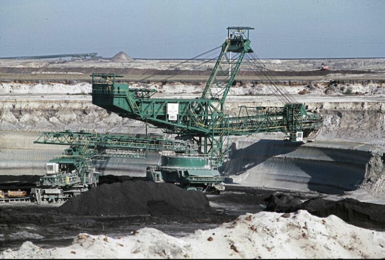 La mine de lignite d'Arjuzanx Beylongue - © PCG