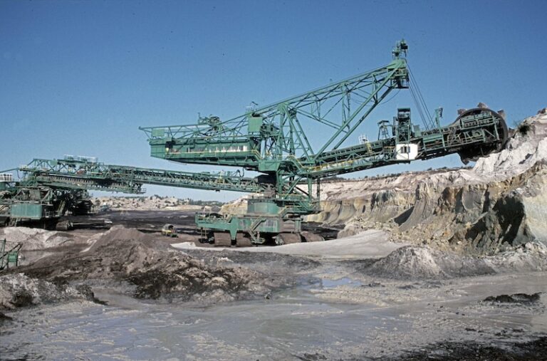 La mine de lignite d'Arjuzanx Beylongue - © PCG