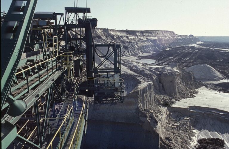 La mine de lignite d'Arjuzanx Beylongue - © PCG