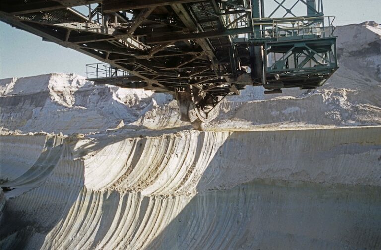 La mine de lignite d'Arjuzanx Beylongue - © PCG