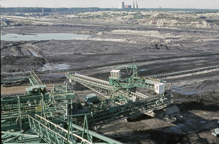 La mine de lignite d'Arjuzanx Beylongue - © PCG